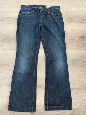 Gap 1969 Long & Lean Jeans Women’s 6 Dark Wash Bootcut Flare Stretch thumbnail 1