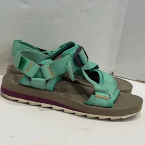 Merrell Alpine Strap Sandals Womens 9 Teal Purple Adjustable Webbing J003564 thumbnail 4