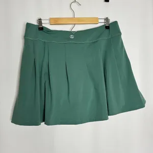 Lands' End Sea Green Mini Tennis Skort w/Pockets Womens Large thumbnail 5