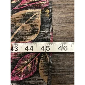 Vintage Alexis‎ Fashions Pink Black Drop Waist Pleated Midi Dress 80s Size Small thumbnail 7