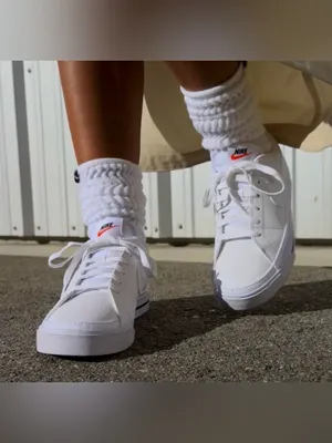 Nike Women's Court Legacy Next Nature White Beige Low-Top Sneakers Size 6.5 thumbnail 2