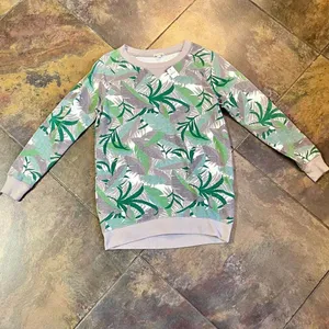 NWT Gap Sweatshirt Tunic Leaf Camouflage Top Small thumbnail 3