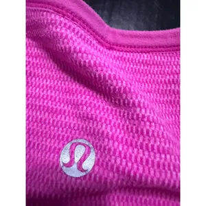 Lululemon Swiftly‎ Tech Long Sleeve Shirt Pink Striped Running Top Size 6 thumbnail 4