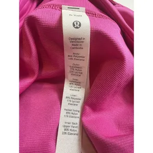 lululemon Run Speed‎ Short Pow Pink Lined Running Shorts Size 6 thumbnail 9
