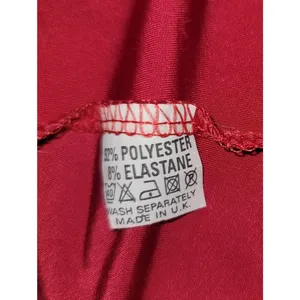Elegant Red Halter Sleeveless Maxi Dress with Decorative Waist Buckle, NWT thumbnail 9