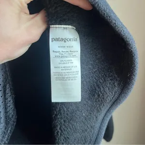 Patagonia Re-Tool Fleece Pullover Black thumbnail 5