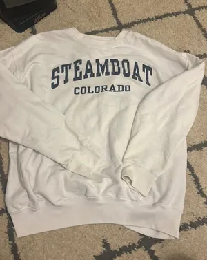 Oversized Cute Crewneck White Size XL thumbnail 1