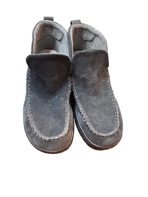 Hey Dude wms charcoal gray black suede ankle casual booties sz 7 SKU 10-477 thumbnail 14