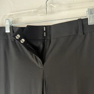 Ann Taylor Black Dress Pants Womens‎ Size 4 Straight Leg Interview Outfit Women thumbnail 3