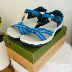 KEEN Terradora II Strappy Open Toe Sandal, Comfort Hiking‎ Blue, Size 11, NWT thumbnail 1