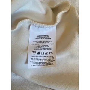 Nike Women’s Cream Fleece Pullover Hoodie Sweatshirt Embroidered Mini Swoosh thumbnail 8