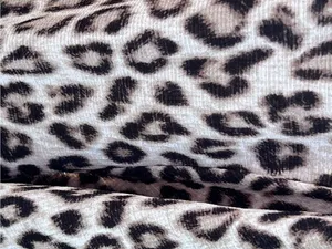 Zara Leopard Print Tiered Midi Dress Women’s Size M thumbnail 10