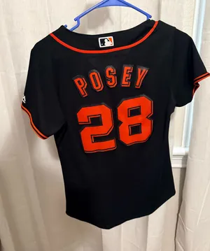 Majestic San Francisco Giant Posey jersey thumbnail 1