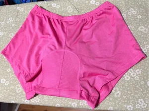 Padded Cycling Shorts XL Neon Pink 3D Gel Seat Cushion Breathable Bike Shorts thumbnail 6