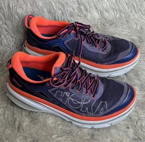 Hoka One One Purple/Orange Women's Running Shoes Size US W 9.5 thumbnail 1