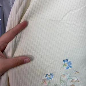 Vintage Disney Store cream embroidered Winnie the Pooh ribbed lace‎ casual top thumbnail 5