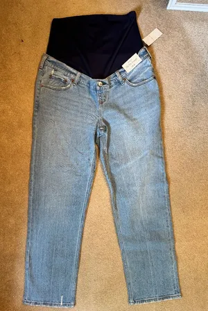 Maternity 90s Straight Jeans thumbnail 2