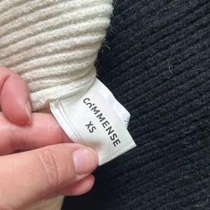 Commense color black knit midi skirt thumbnail 3