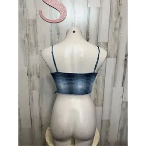 Aeropostal blue crop top size XS thumbnail 5