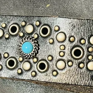 Belt with stones 40 length x 1.5 wide thumbnail 5