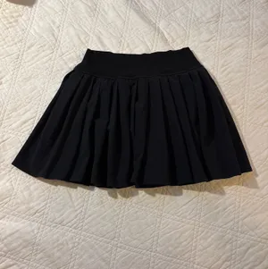 Aerie Black Pleated Tennis Skirt thumbnail 2