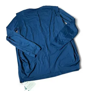 NEW Halara Round Neck Long Sleeve Ruched Yoga Sports Top-UPF50+ Size‎ Large thumbnail 4