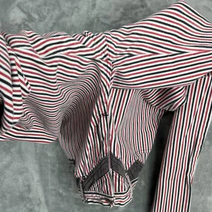 VTG Rough Rider Red Black Pin Striped Jeans Women‎ Sz 9/10 Western Cowgirl 90s thumbnail 5