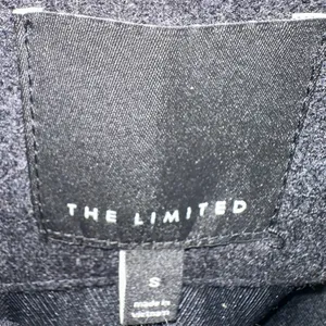 NWT‎ The Limited Wool Blend Peacoat Small Charcoal Gray Belted Cropped Coat thumbnail 5