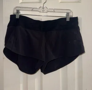 Lululemon Shorts 2.5" Speed Up Black thumbnail 1