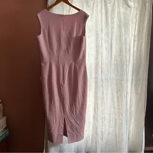 Dress The Population Elle Sheath‎ Dress Sweatheart Neckline Pink NEW Size XL thumbnail 5