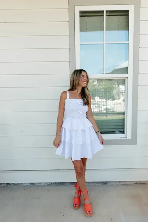 Triple threads White mini dress thumbnail 2