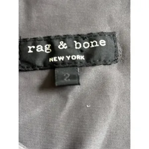 Rag & Bone Ruched Zip Front Mini Dress 2 Gray Long Sleeve Bodycon thumbnail 4