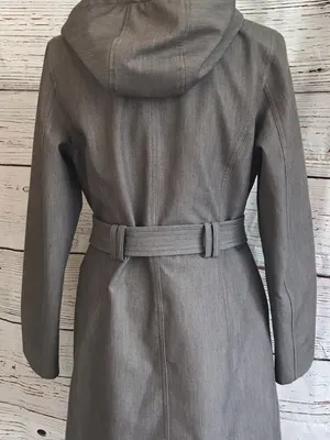 Metro by Kristen Blake Gray Trench Coat S thumbnail 8