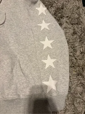 NWOT STARFIT Gray Star Hoodie and Sweatpants Set thumbnail 5