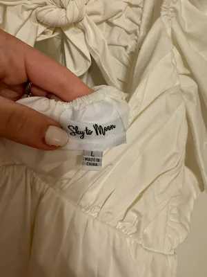 Sky to Moon White Dress thumbnail 5