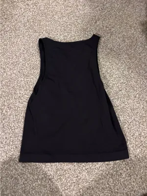 Primark Black crop tank top thumbnail 2