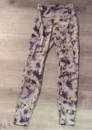 Lululemon Align High-Rise Pant with Pockets 31"Radial Tie Dye Mauve Grey Multi 6 thumbnail 1