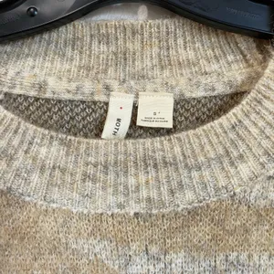 Anthropologie Moth Camo Knit Pullover Sweater Brown‎ Tan S Soft Cozy Fall thumbnail 8