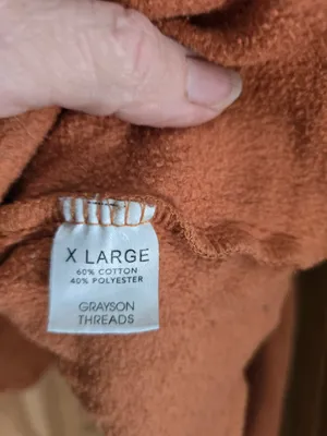 O Women’s Rust 'Spread Kindness' Cropped Sweatshirt XL thumbnail 3