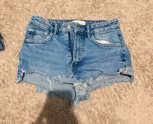 ZARA Denim Shorts thumbnail 1