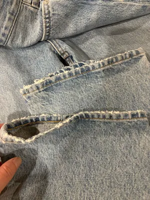 Agolde Vintage High Rise boot blue jeans sz 29 thumbnail 6