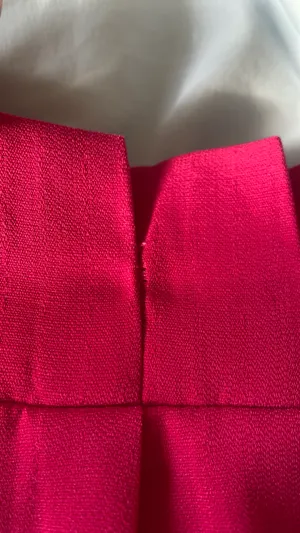 Two Piece Crop Top Shorts Set Pink thumbnail 6