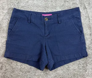 Lilly Pulitzer Shorts Women's 8 Blue thumbnail 1