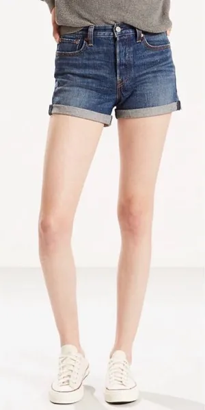 Levi’s Denim WEDGIE SHORTS thumbnail 1