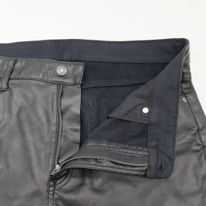 Gap Womens 70s Flare Faux Leather‎ Pants Size 14 High Rise Rocker Street Grunge thumbnail 8