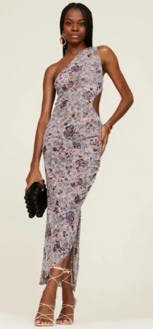 Misa LA Aries Floral Cutout Body-con Maxi Dress thumbnail 1