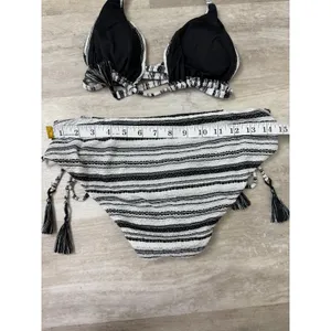 Becca Black & White Symphony Bikini Swimsuit thumbnail 4