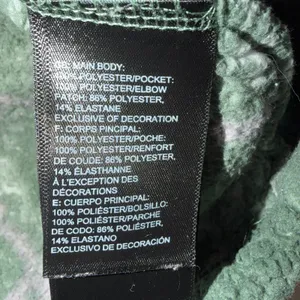 The North Face Campshire Womens XL Green White Fleece 1/4 Zip Hooded Pullover thumbnail 6