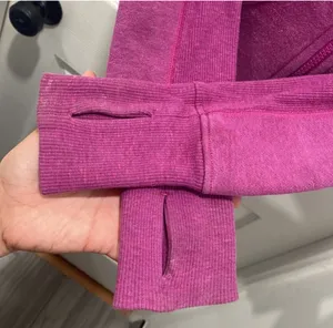 Lululemon Full Zip Up Hoodie. Used. See Pics For Condition And Measurements. thumbnail 4