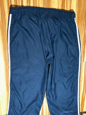 Navy Blue Adidas Thin Sweatpants Size XL thumbnail 11